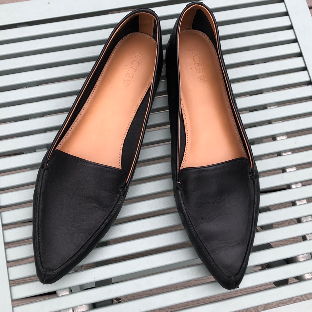 J.Crew Mercantile Edie Leather Loafer Size 9